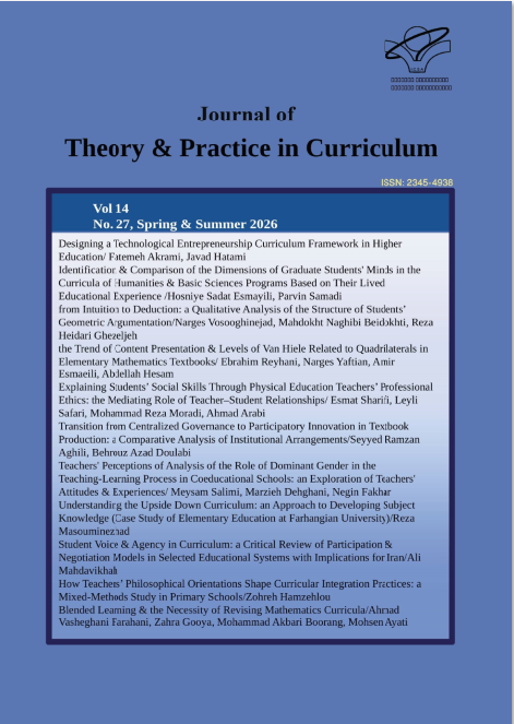 Theory and Practice in the Curriculum